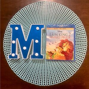 The Lion King 2: Simba's Pride Blu-ray DVD; New, Still sealed